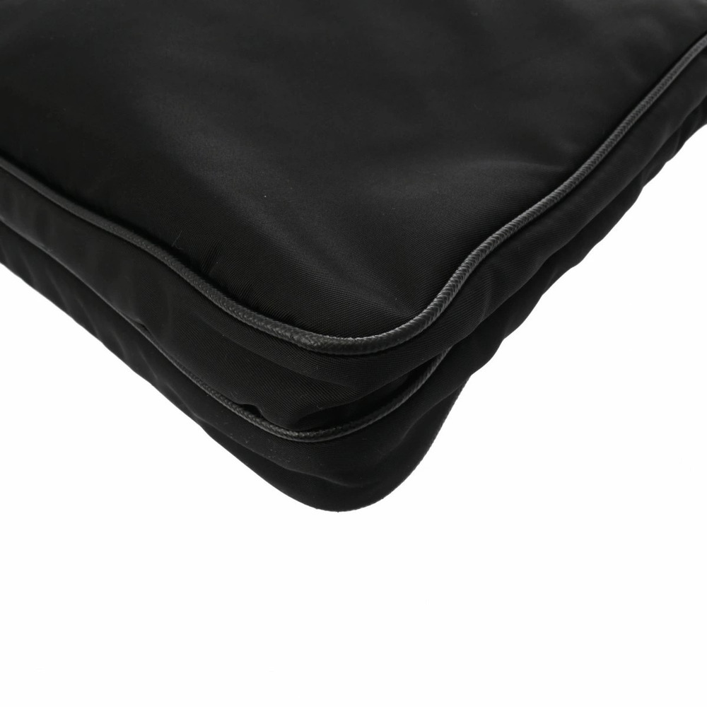 PRADA Re Shoulder Bag Black Leather - Picture 6 of 9